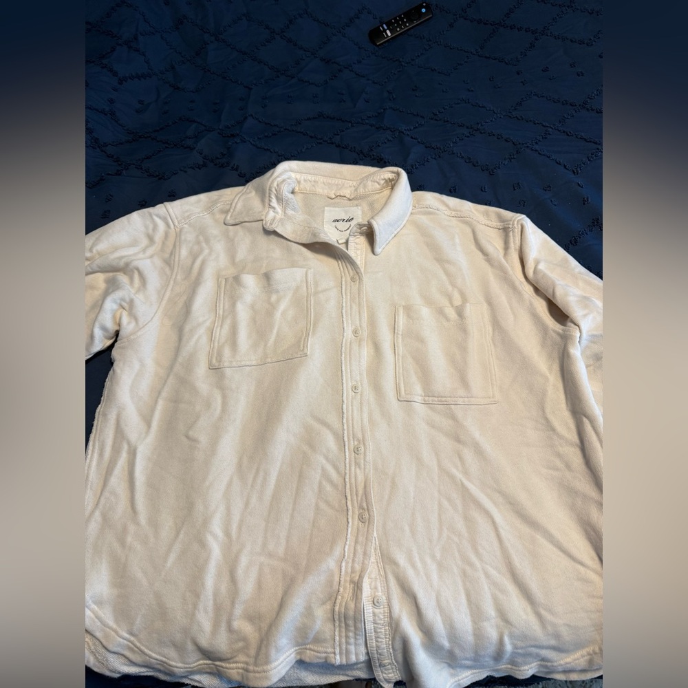 Aerie Button Up sweater